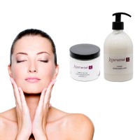 Kosmetiké Young Skin Cosmetic Treatment: 24H Effect High Hydration Facial Cream 200 cc + Cleansing Milk 500 cc